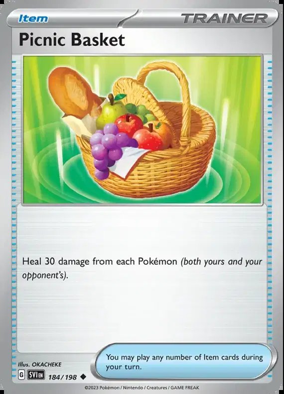 Picnic Basket — Scarlet & Violet Base Set 184/198
