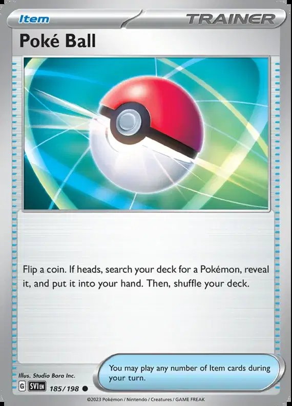 Poke Ball — Scarlet & Violet Base Set 185/198