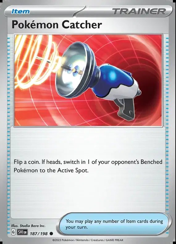 Pokemon Catcher — Scarlet & Violet Base Set 187/198