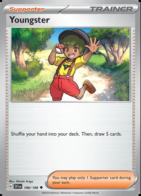 Youngster — Scarlet & Violet Base Set 198/198