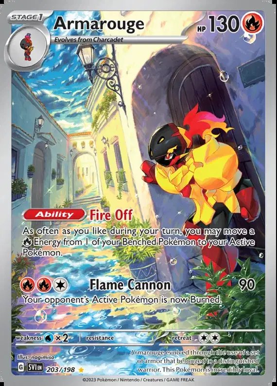 Armarouge — Scarlet & Violet Base Set 203/198