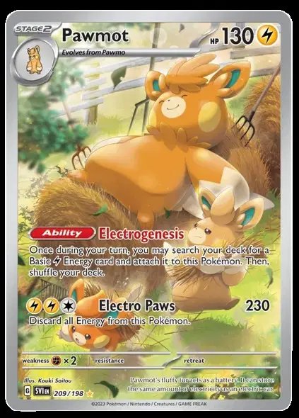 Pawmot — Scarlet & Violet Base Set 209/198
