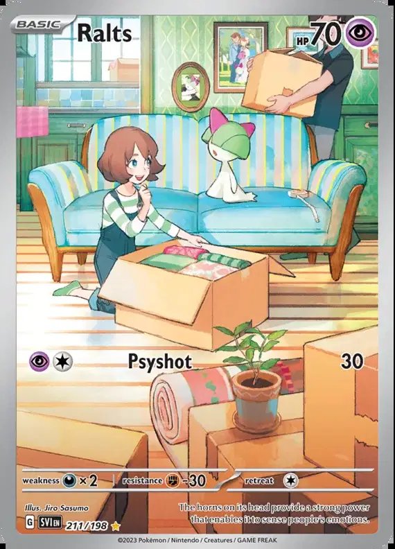 Ralts — Scarlet & Violet Base Set 211/198