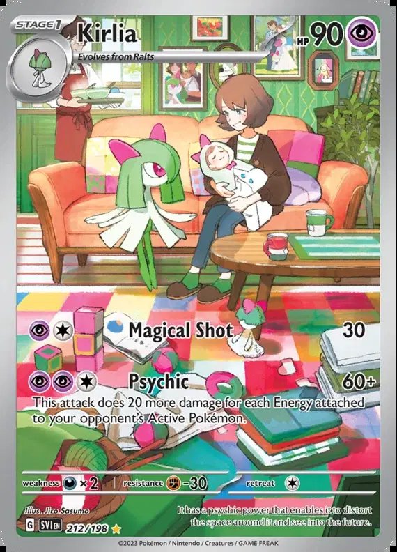Kirlia — Scarlet & Violet Base Set 212/198