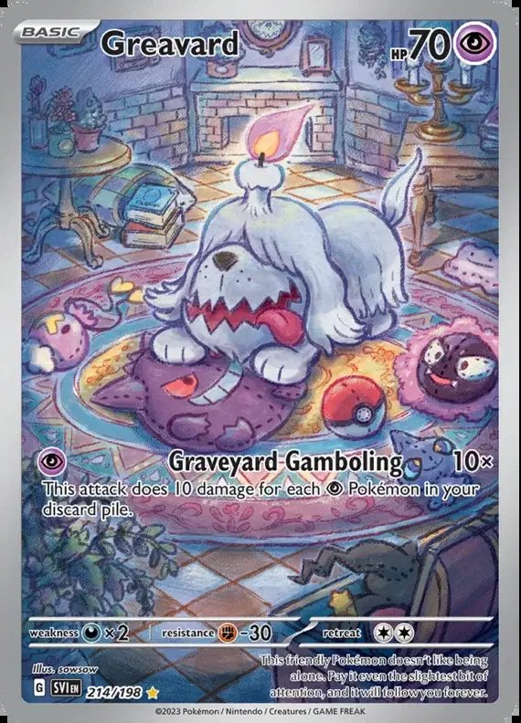 Greavard — Scarlet & Violet Base Set 214/198