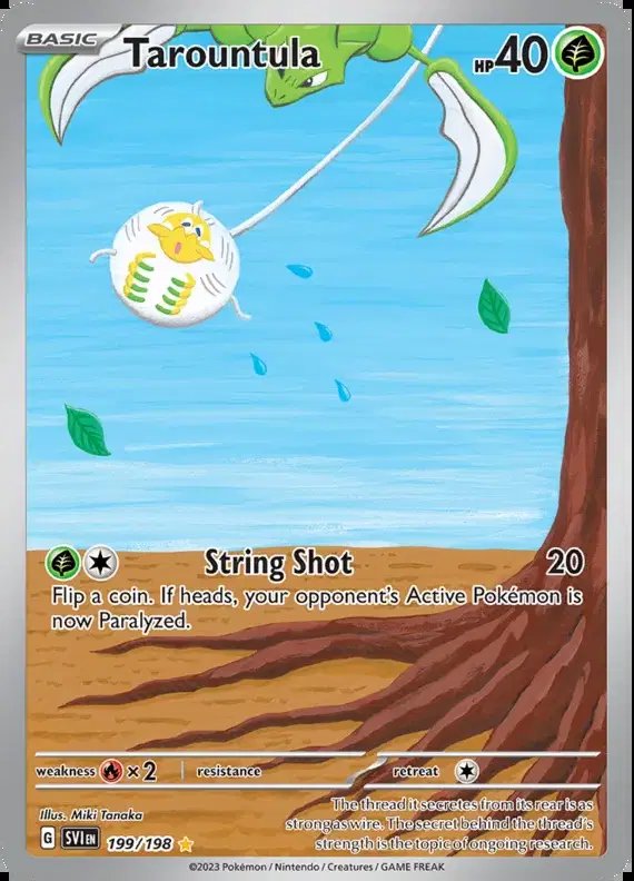 Tarountula — Scarlet & Violet Base Set 199/198