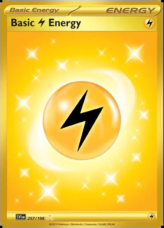 Lightning Energy — Scarlet & Violet Base Set 257/198