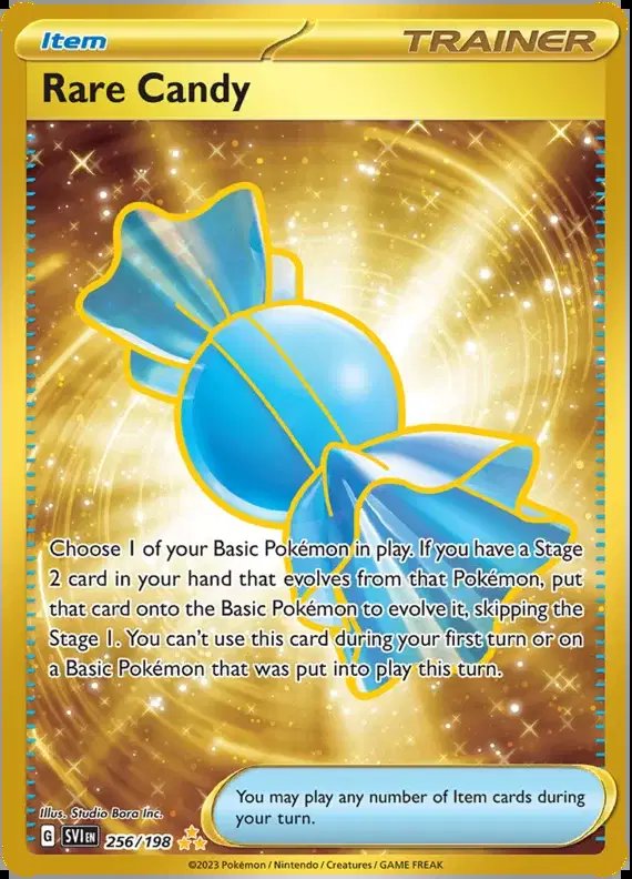 Rare Candy — Scarlet & Violet Base Set 256/198