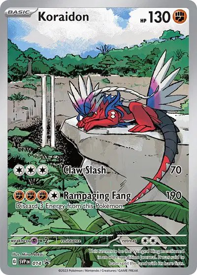Koraidon — Scarlet & Violet Promo 014