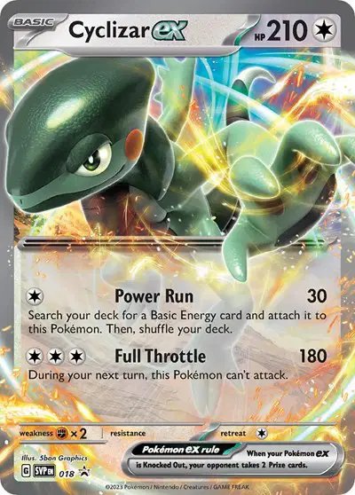 Cyclizar ex — Scarlet & Violet Promo 018