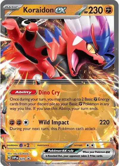 Koraidon ex — Scarlet & Violet Promo 029