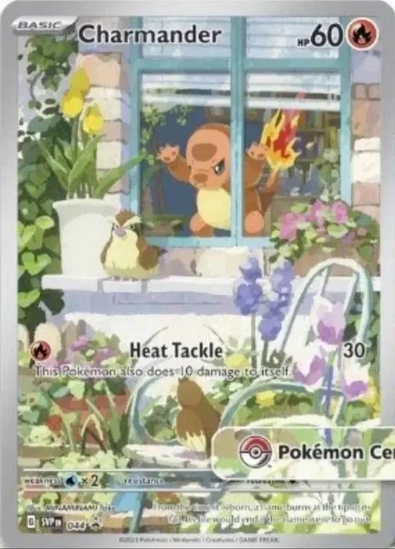 Charmander (Pokemon Center Exclusive) — Scarlet & Violet Promo 044