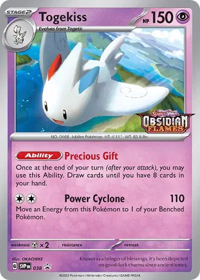 Togekiss (Prerelease) — Scarlet & Violet Promo 038