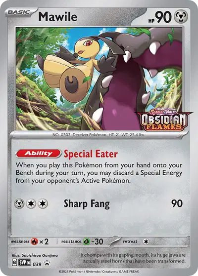 Mawile (Prerelease) — Scarlet & Violet Promo 039
