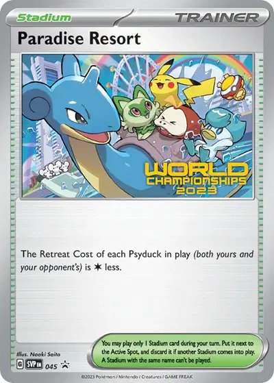 Paradise Resort (World Championships 2023) — Scarlet & Violet Promo 045