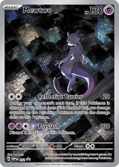 Mewtwo — Scarlet & Violet Promo 052