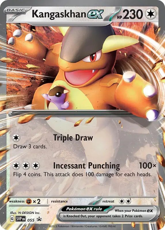 Kangaskhan ex — Scarlet & Violet Promo 055