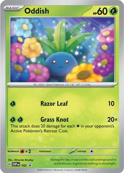 Oddish — Scarlet & Violet Promo 102