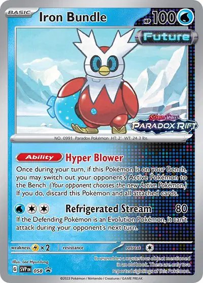 Iron Bundle (Prerelease) — Scarlet & Violet Promo 058