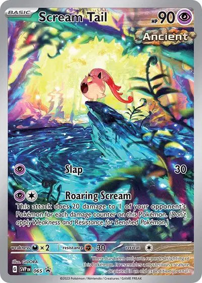 Scream Tail — Scarlet & Violet Promo 065