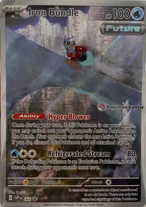 Iron Bundle (Pokemon Center Exclusive) — Scarlet & Violet Promo 066