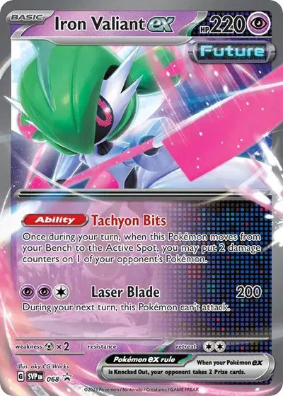 Iron Valiant ex — Scarlet & Violet Promo 068