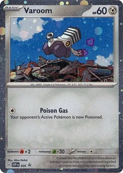 Varoom (Cosmos Holo) — Scarlet & Violet Promo 026