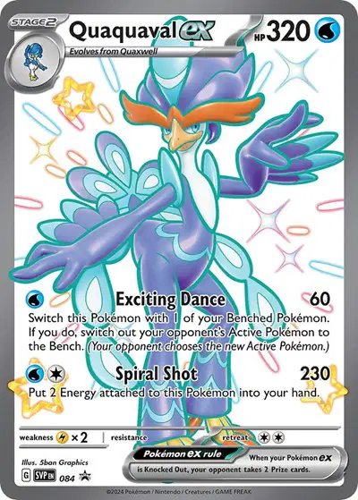 Quaquaval ex — Scarlet & Violet Promo 084