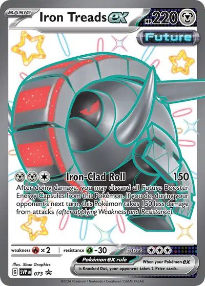 Iron Treads ex — Scarlet & Violet Promo 073