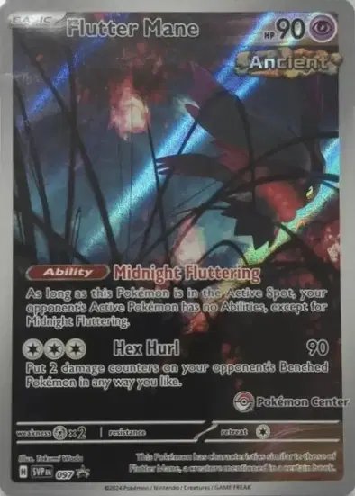 Flutter Mane (Pokemon Center) — Scarlet & Violet Promo 097