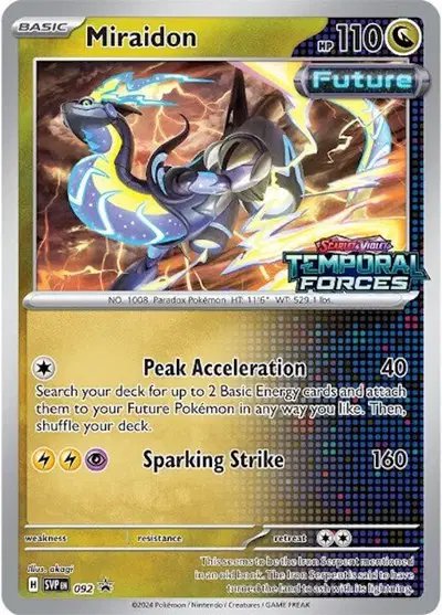 Miraidon (Prerelease) — Scarlet & Violet Promo 092