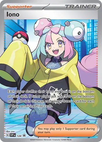 Iono — Scarlet & Violet Promo 124