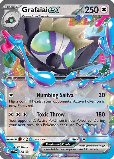 Grafaiai ex — Scarlet & Violet Promo 100