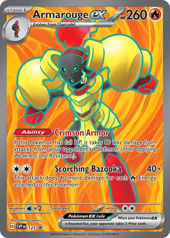 Armarouge ex — Scarlet & Violet Promo 125