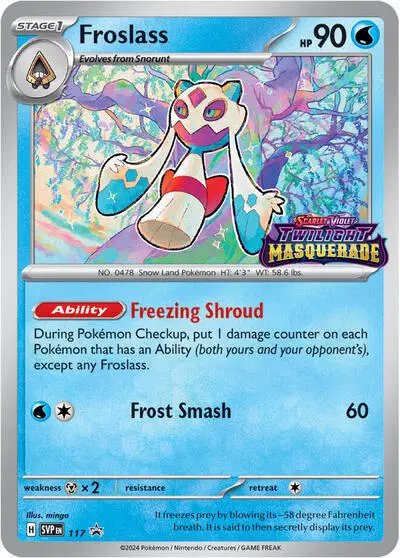 Froslass — Scarlet & Violet Promo 117