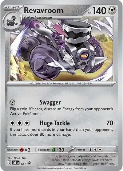 Revavroom — Scarlet & Violet Promo 121