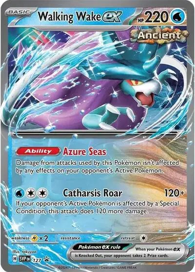 Walking Wake ex — Scarlet & Violet Promo 127