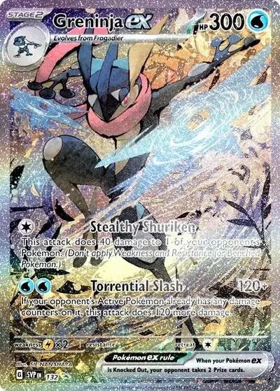 Greninja ex — Scarlet & Violet Promo 132