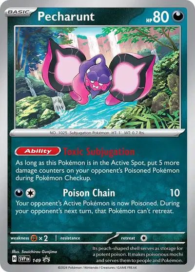 Pecharunt — Scarlet & Violet Promo 149