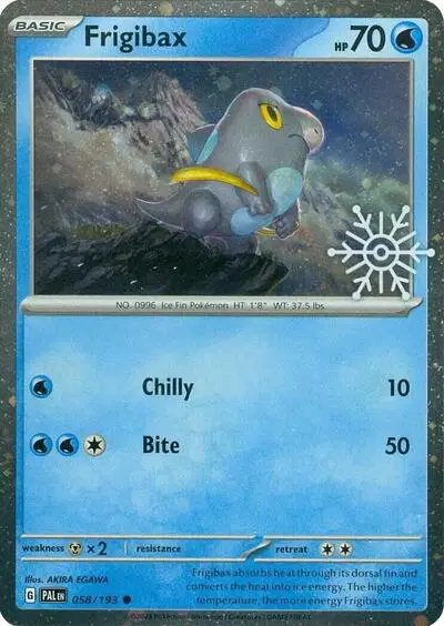 Frigibax - 058/193 (Holiday Calendar) — Scarlet & Violet Promo 058/193