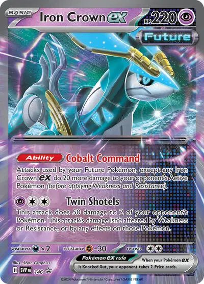 Iron Crown ex — Scarlet & Violet Promo 146