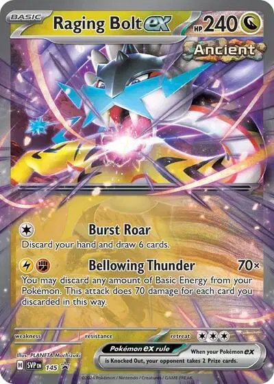 Raging Bolt ex — Scarlet & Violet Promo 145