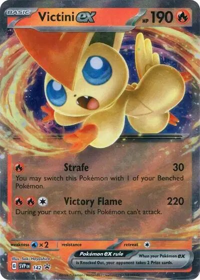 Victini ex — Scarlet & Violet Promo 142