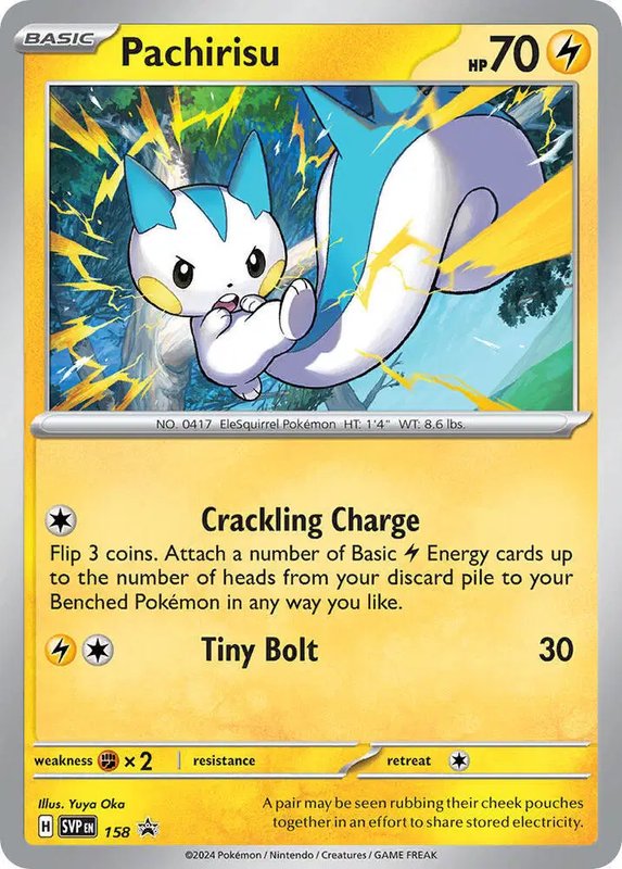 Pachirisu — Scarlet & Violet Promo 158