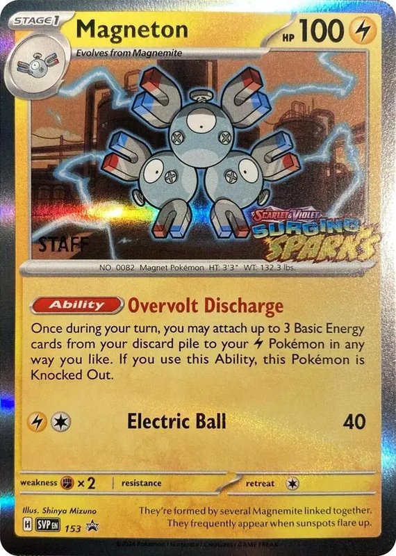 Magneton (Staff) — Scarlet & Violet Promo 153