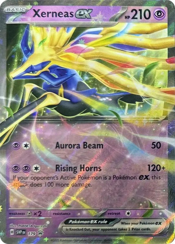 Xerneas ex — Scarlet & Violet Promo 179
