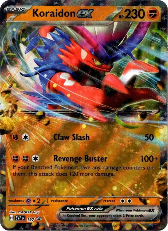 Koraidon ex — Scarlet & Violet Promo 197