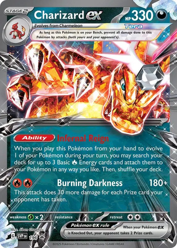 Charizard ex -196 — Scarlet & Violet Promo 196