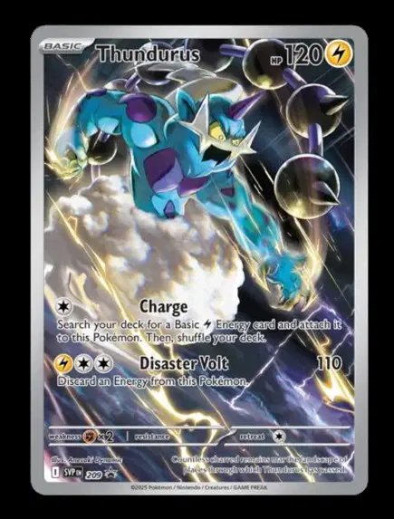 Thundurus - 209 — Scarlet & Violet Promo 209