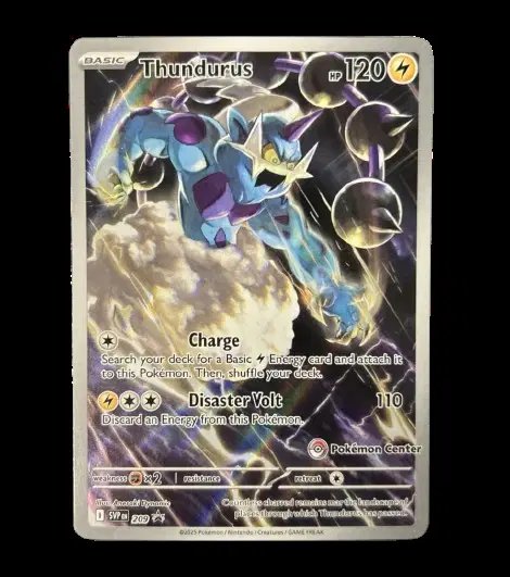 Thundurus - 209 (Pokemon Center Exclusive) — Scarlet & Violet Promo 209